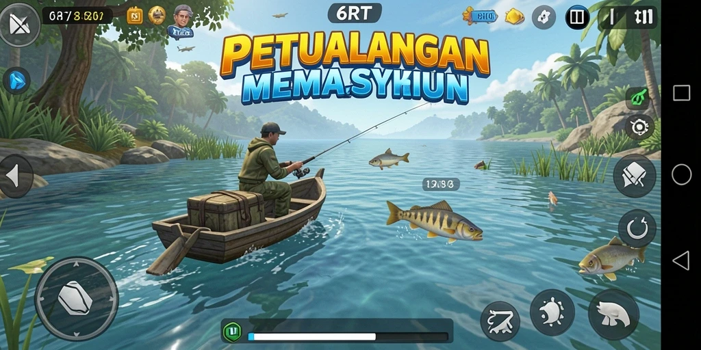 Tangkapan besar di petualangan memancing 6RT.