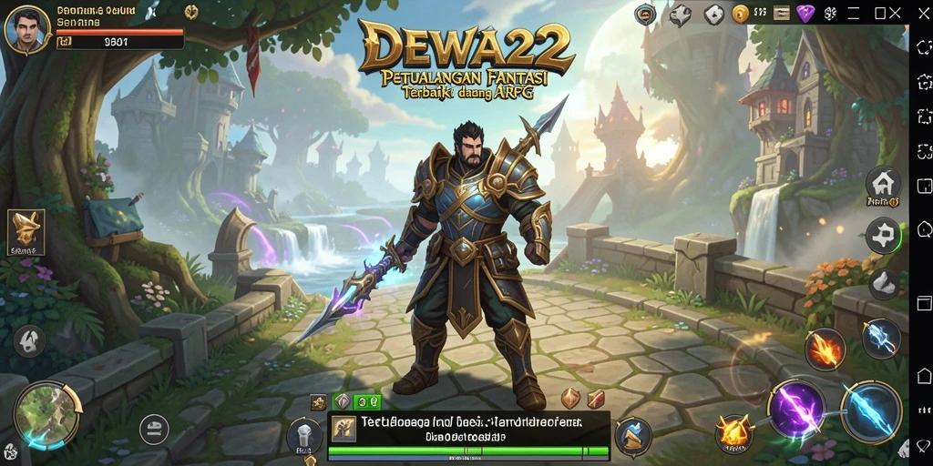 Gameplay seru dan mendebarkan dalam DEWA22
