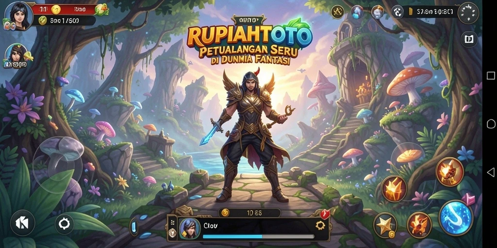 Screenshot RUPIAHTOTO menampilkan aksi petualangan seru di dunia game.